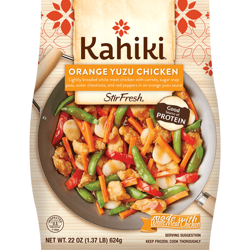 Kahiki® StirFresh® Orange Yuzu Chicken 22 oz. Bag | Frozen Foods 