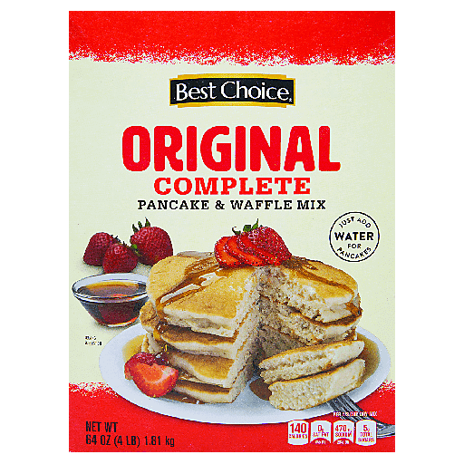 Best Choice Pancake/waffle Mix Family Sz 4 lb