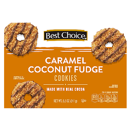 Best Choice Caramel Coconut Fudge Cookie 8.5 oz