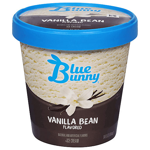 Blue bunny fashion ice cream bucket