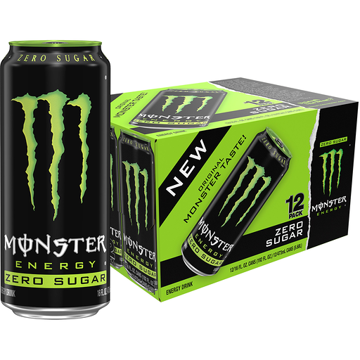 Monster Energy Zero Sugar 2/12/16oz
