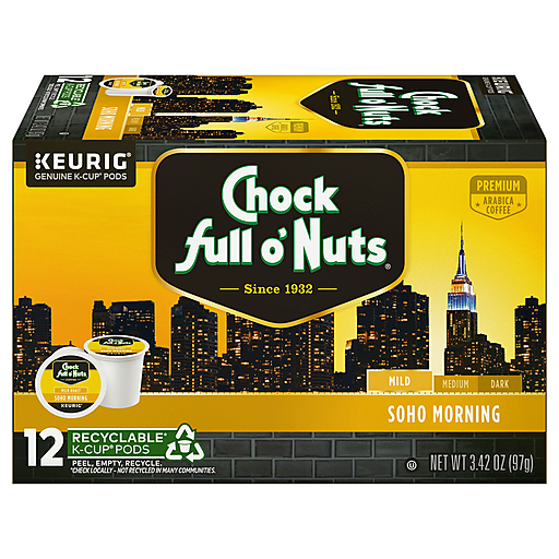 Chock Full Of Nuts K-Cup Soho Morning