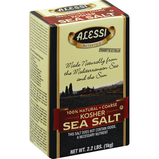 Coarse Sea Salt Grinder - Alessi Foods