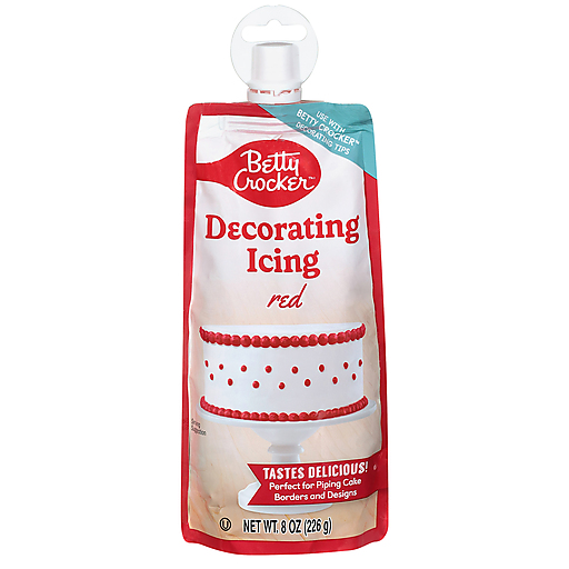 Betty Crocker Red Decorating Icing 8 oz