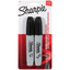 Sharpie Black Chisel Point Permanent Marker 2 Ea