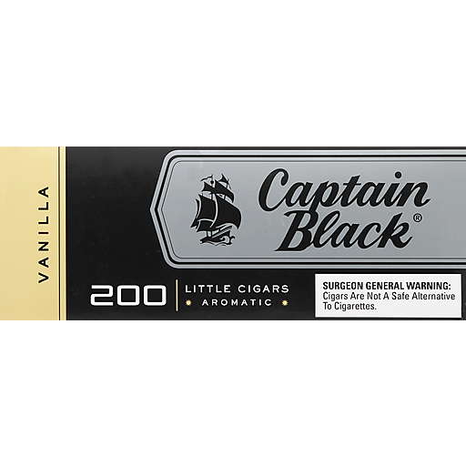 Captain Black Cigars, Little, Vanilla 200 Ea | Shop | Edwards Food Giant