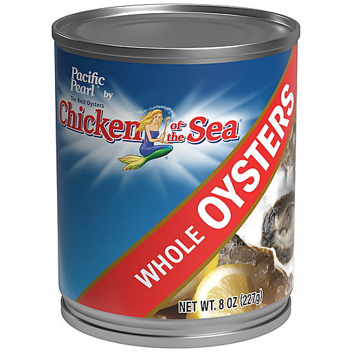 Pacific Pearl Whole Oysters