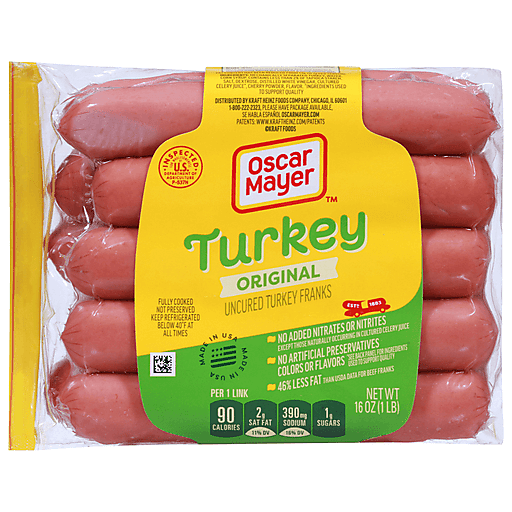 Kraft Oscar Mayer Hot Dog Wieners Case