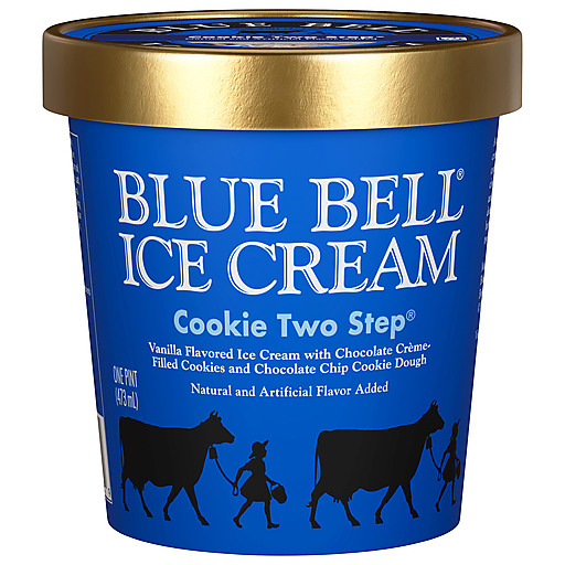 Blue Bell Cookie Two Step® Ice Cream 1 pt