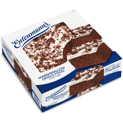 Entenmann's Devils Food Cake, Marshmallow Iced
