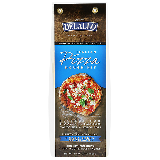 De Lallo Italian Pizza Dough Kit 17.6 Oz | Pizza Kits | Al's