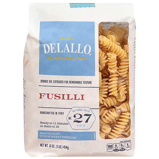 De Lallo No. 27 Cut Fusilli 16 oz