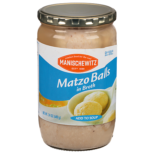 Manischewitz Matzo Balls, in Broth 24 Oz | Bouillon, Stocks & Broths ...