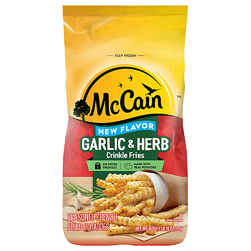 McCain Seasoned Crinkle Rosemary Garlic & Herb