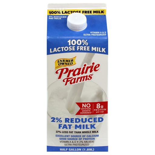 Prairiei Farms  2% Lactose Free Milk