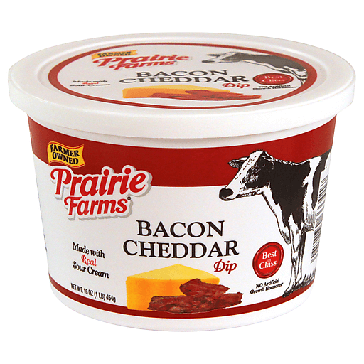 Prairie Farms Bacon Cheddar Dip 16 oz
