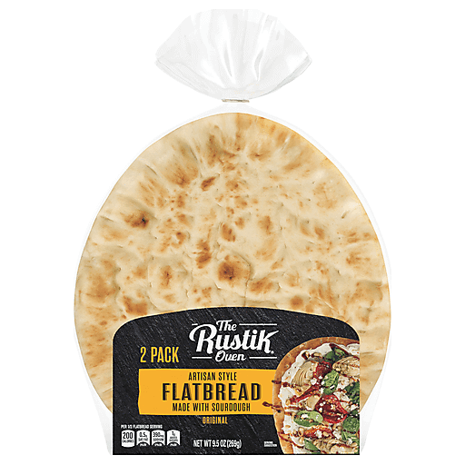 The Rustik Oven Artisan Style Flatbread 2 Pk