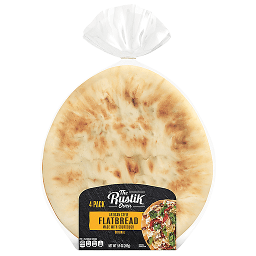 The Rustik Oven Artisan Style Flatbread 4 Pk
