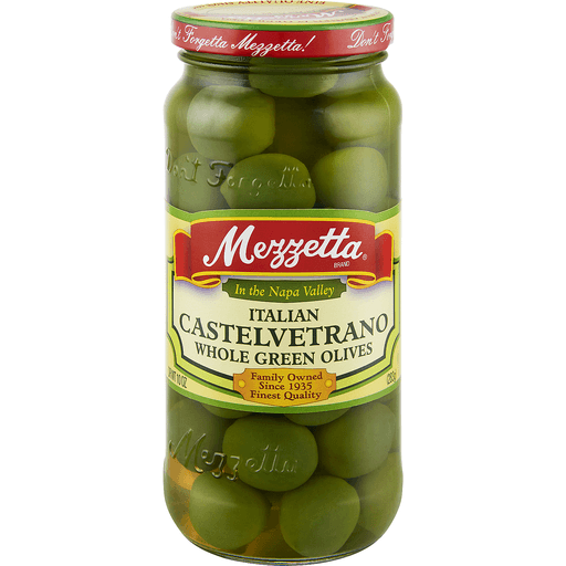 Mezzetta Castelvetrano Olives, Whole Italian 10 Oz, Olives