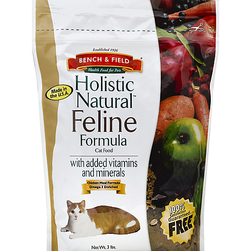 Bench Field Holistic Natural Feline Formula Cat Food Chicken