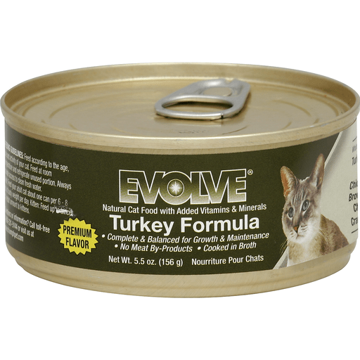 Evolve Cat Food Natural Turkey Formula Cat Food Market Basket