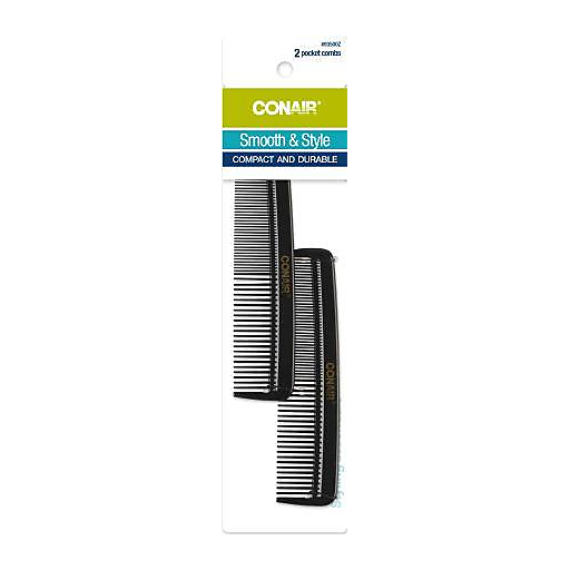Conair Pocket Combs, Smooth & Style 2 ea
