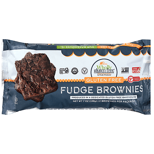 Wholly Wholesom Gluten Free Fudge Brownie