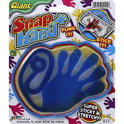 Jaru Giant Snap Hand | Toys & Games | Wright's Food Center