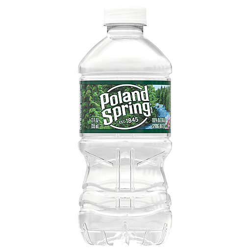 Poland Spring 100% Natural Spring Water 12 fl oz