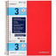 Top Flight 120 Sheets 3 Subject College Rule Notebook 1 Ea