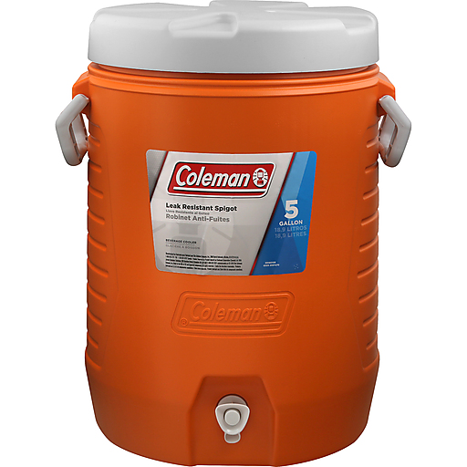 Coleman 5 orders gallon water cooler spigot