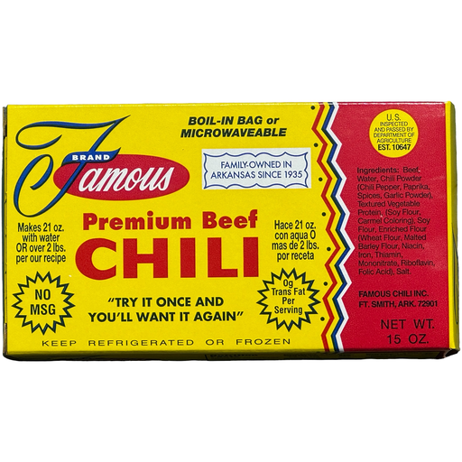 Famous Chili / No Beans 15 oz