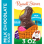 Russell Stover Solid Milk Chocolate Candy Rabbit 3 Oz