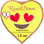 Russell Stover Russell Stover Valentine's Day Conversation Heart Assorted Milk & Dark Chocolate Candy Gift Box, 1.5 Oz. 1.5 Oz