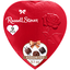 Russell Stover Red Foil Heart Assorted Milk & Dark Chocolate Candy Gift Box 5.1 Oz