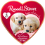 Russell Stover Puppy Heart Assorted Milk & Dark Chocolate Candy Gift Box 3.1 Oz