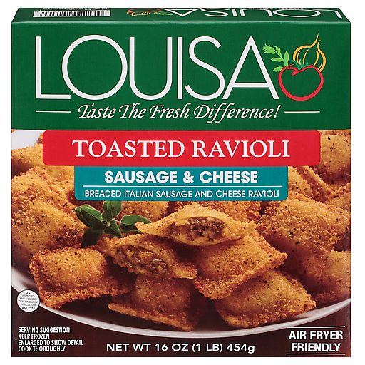 Louisa Sausage & Cheese Toasted Ravioli 16 oz