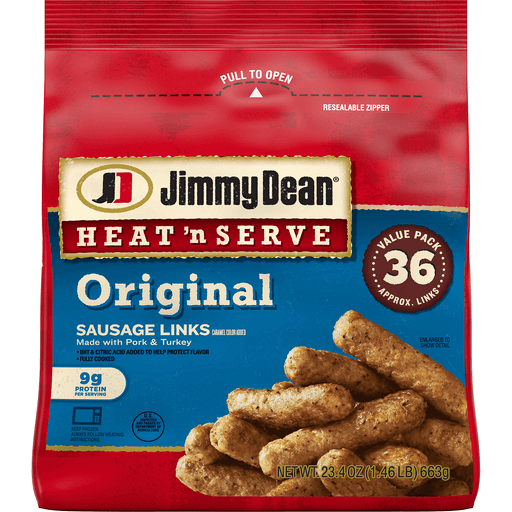Jimmy Dean Original Sausage Links Value Pack 36 ea