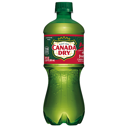 Canada Dry Cherry Fruit Splash Ginger Ale 20 fl oz | Shop | Phelps
