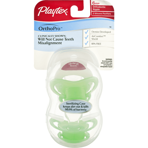 Playtex 2024 binky silicone