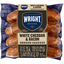 Wright Smoked White Cheddar & Bacon Sausage 12 Oz
