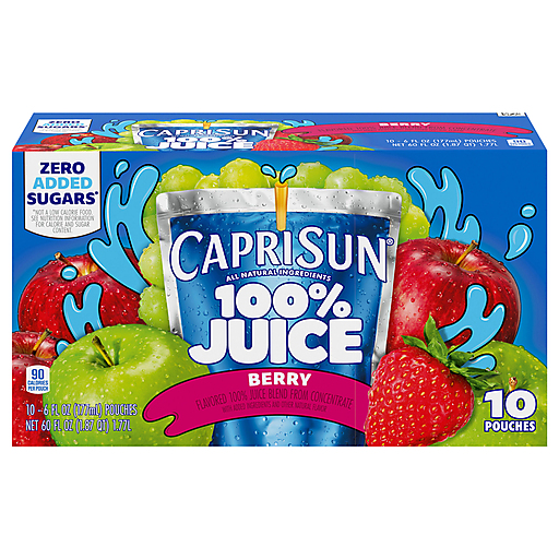 Capri Sun 100%  Juice - Berry Breeze