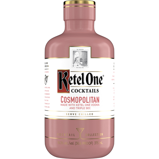 Ketel One Cosmopolitan Cocktail (Made with Ketel One Vodka), 375 mL ...