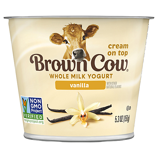 Brown Cow Vanilla Whole Milk Yogurt