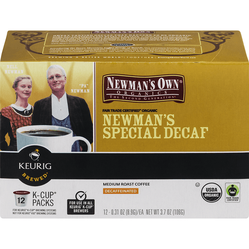 Newman's own 2024 decaf k cups