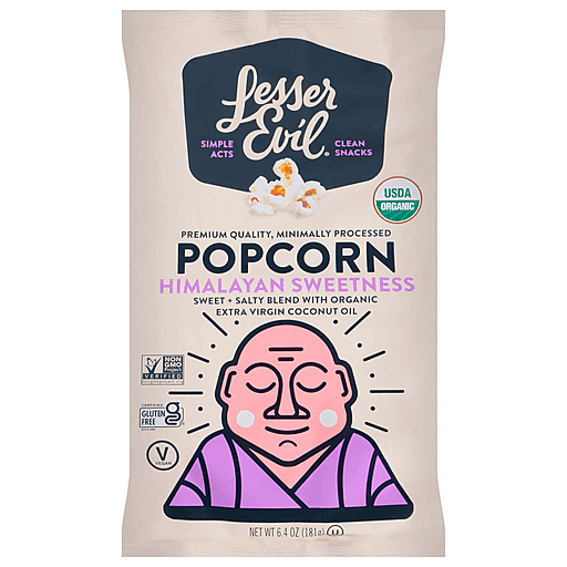 Lesser Evil Popcorn  Simple