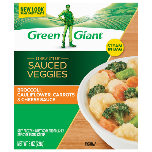 Green Giant Broccoli, Cauliflower, Carrots & Cheese Sauce 8 oz