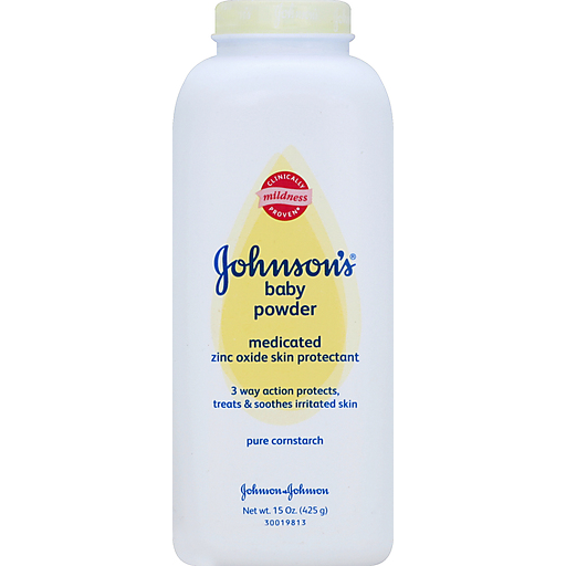 Johnson & Johnson BABY POWDER top CLEAN 15oz RARE DISCONTINUED SEALED