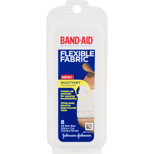 BAND-AID Brand Flexible Fabric Adhesive Bandages for Wound Care