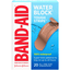 Band Aid Water Block All One Size Adhesive Bandages 20 Ea